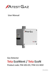 Atest Gaz Teta EcoN User Manual