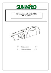 SUNWIND SVC1013-HD3800 Operating Instructions Manual