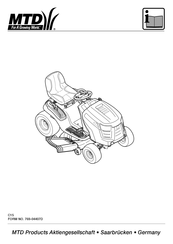 MTD 13AF90GP690 Original Operating Instructions