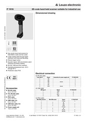 Leuze electronic IT 1910i Manual