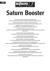 Hozelock Cyprio Saturn Booster Installation And Operating Instructions