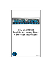 Merit MoD BoX Deluxe Connection Instructions