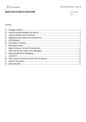GlobalScale Sheeva64 Quick Start Manual