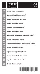 COOK Medical Saeed Series Manual