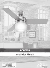 Hunter Acumen 59409 Installation Manual