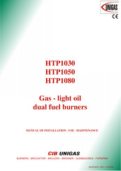 Unigas HTP1050 Installation, User's, And Maintenance Manual