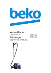 Beko 9322 User Manual