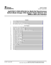 Texas Instruments bq24720 EVM User Manual