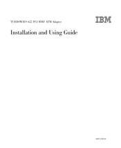 IBM TURBOWAYS 622 PCI MMF ATM Installation And Using Manual