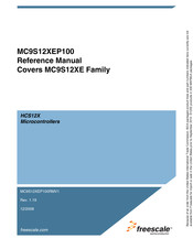 Freescale Semiconductor MC9S12XE Series Reference Manual