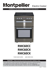 Montpelier RMC60CX Installation & User's Instructions