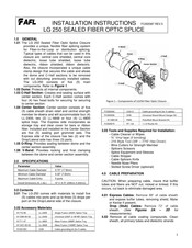 AFL LG 250 Installation Instructions Manual