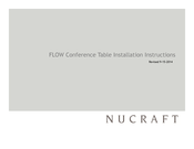 Nucraft Flow Series Instructions Manual