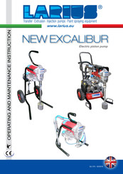Larius New Excalibur Operating And Maintenance Instruction Manual