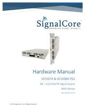 SIGNALCORE SC5508A PSG Hardware Manual