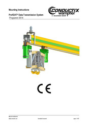 Conductix-Wampfler ProfiDAT Programm 0514 Mounting Instructions