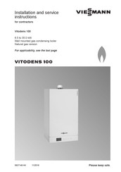Viessmann Vitodens 100 Series Manuals
