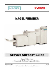 Canon Nagel Service Support Manual