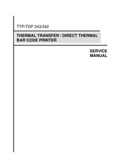 TSC TDP-342 Series Service Manual