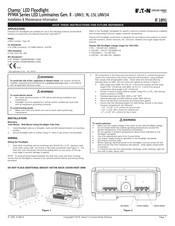 Eaton CROUSE-HINDS Champ PFMA Series Installation & Maintenance Information