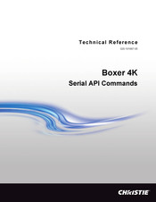 Christie Boxer 4K Technical Reference