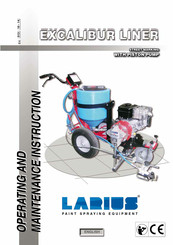 Larius Excalibur Liner Operating And Maintenance Instruction Manual