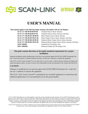 SCAN-LINK SLAU-UV-NB-00-RT-00-01-06 User Manual