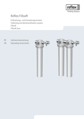 Reflex Fillsoft Zero Operating Instructions Manual