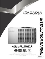 hallowell Acadia 024 Installation Manual