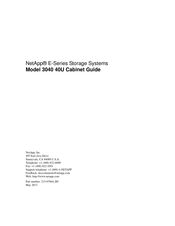 NetApp E-Series 3040 40U Manual