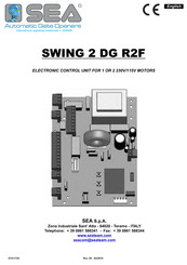 Sea SWING 2 DG R2F Manual