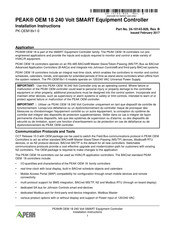 Johnson Controls PEAK OEM 18 Installation Instructions Manual