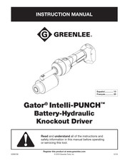 Greenlee Gator Intelli-PUNCH Instruction Manual