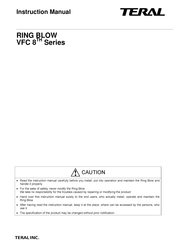 Teral VFC 908 Instruction Manual