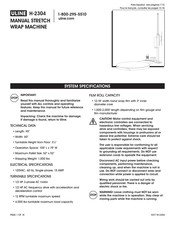 U-Line H-2304 Operation Manual