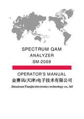 Jinsaixun electronics technology co., ltd SM-2008 Operator's Manual