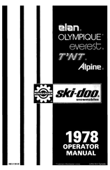 BOMBARDIER Ski-Doo Olympique 1978 Operator's Manual