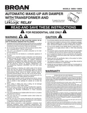 Broan SMD6 Manual