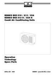 REMKO RKS 524 Operation,Technology,Spare Parts