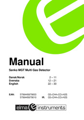 Elma Instruments Senko MGT Manual