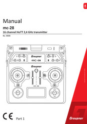 Graupner mc-28 Manual