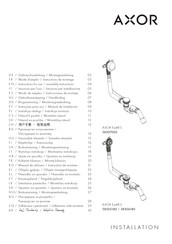 Axor Exafill S Instructions For Use/Assembly Instructions