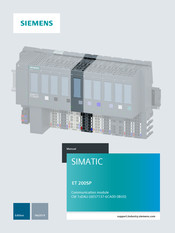 Siemens SIMATIC ET 200SP CM 1xDALI Manual