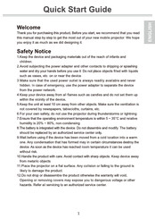 Aiptek MobileCinema i400 Quick Start Manual
