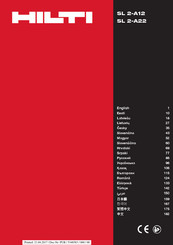 Hilti SL 2-A12 Original Operating Instructions