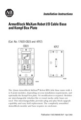 Rockwell Automation ArmorBlock MaXum 1792D-KPLT Installation Instructions Manual