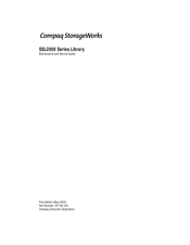 HPE Compaq StorageWorks SSL2000 Series Maintenance And Service Manual