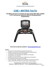 BVE MATRIX 7xi Manual