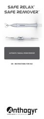 Anthogyr SAFE REMOVER ATD310B Instructions For Use Manual