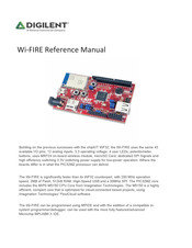 Digilent Wi-FIRE Reference Manual